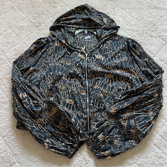 YITTY Mesh Me Cropped Lightweight Jacket Women’s Size 1X - Picture 1 of 7